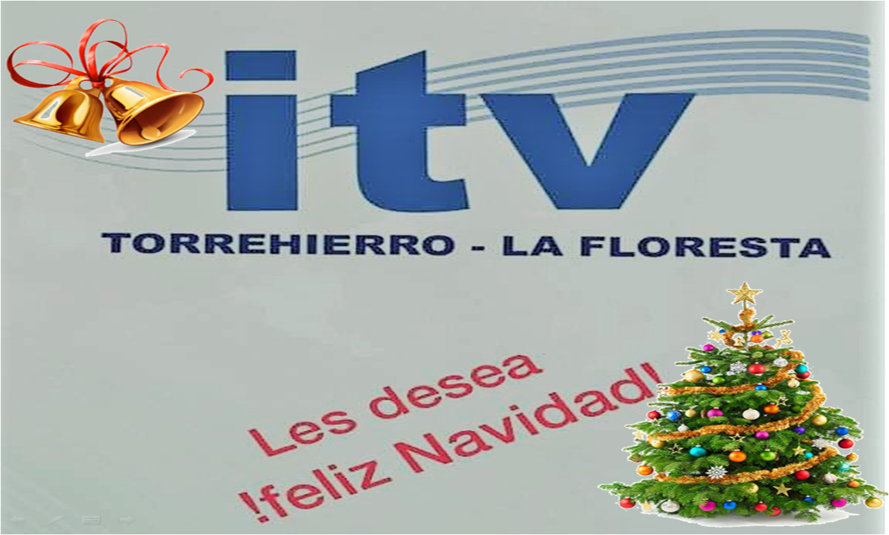 Itv Torrehierro e Itv La Floresta les desea Feliz Navidad